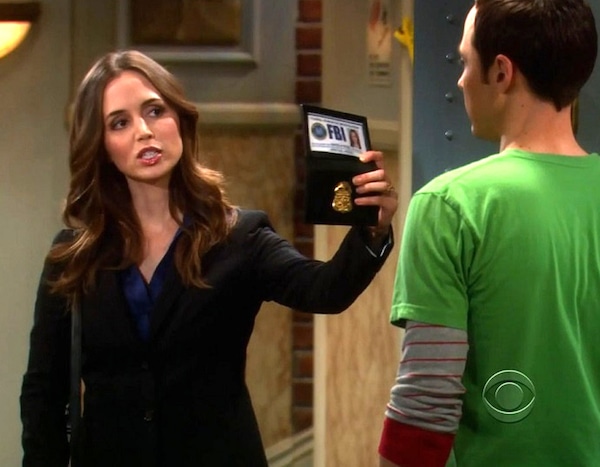 Who Played The Fbi Agent On Big Bang Theory Eliza Dushku as FBI Agent Angela Page from The Big Bang Theory's
